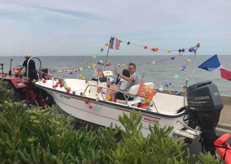 Vue Exceptionnelle En Front De Mer, 8 Personnes Ver-sur-Mer Extérieur photo