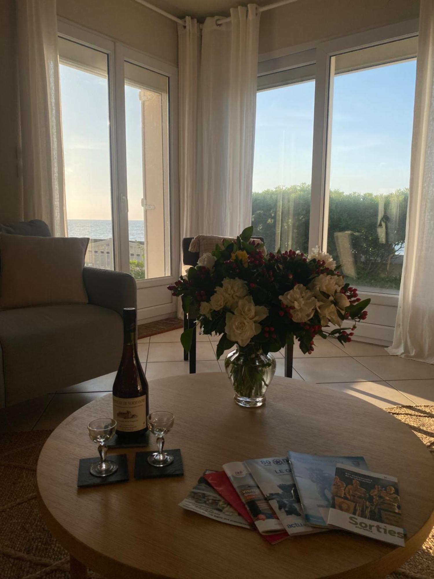 Vue Exceptionnelle En Front De Mer, 8 Personnes Ver-sur-Mer Extérieur photo